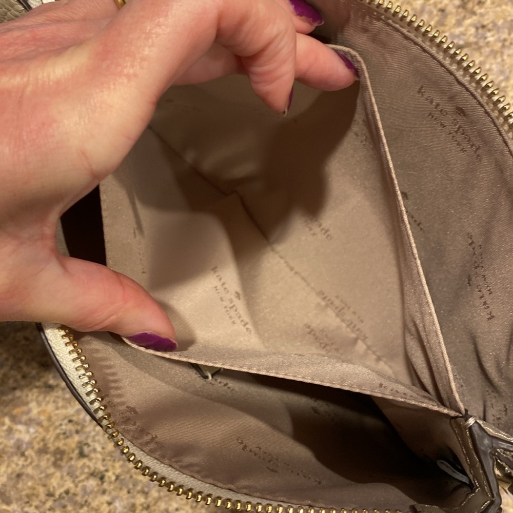 Kate Spade Lena Colorblock Pebbled Leather KH444  NO STRAP And OTHER FLAWS Bag - Picture 15 of 17